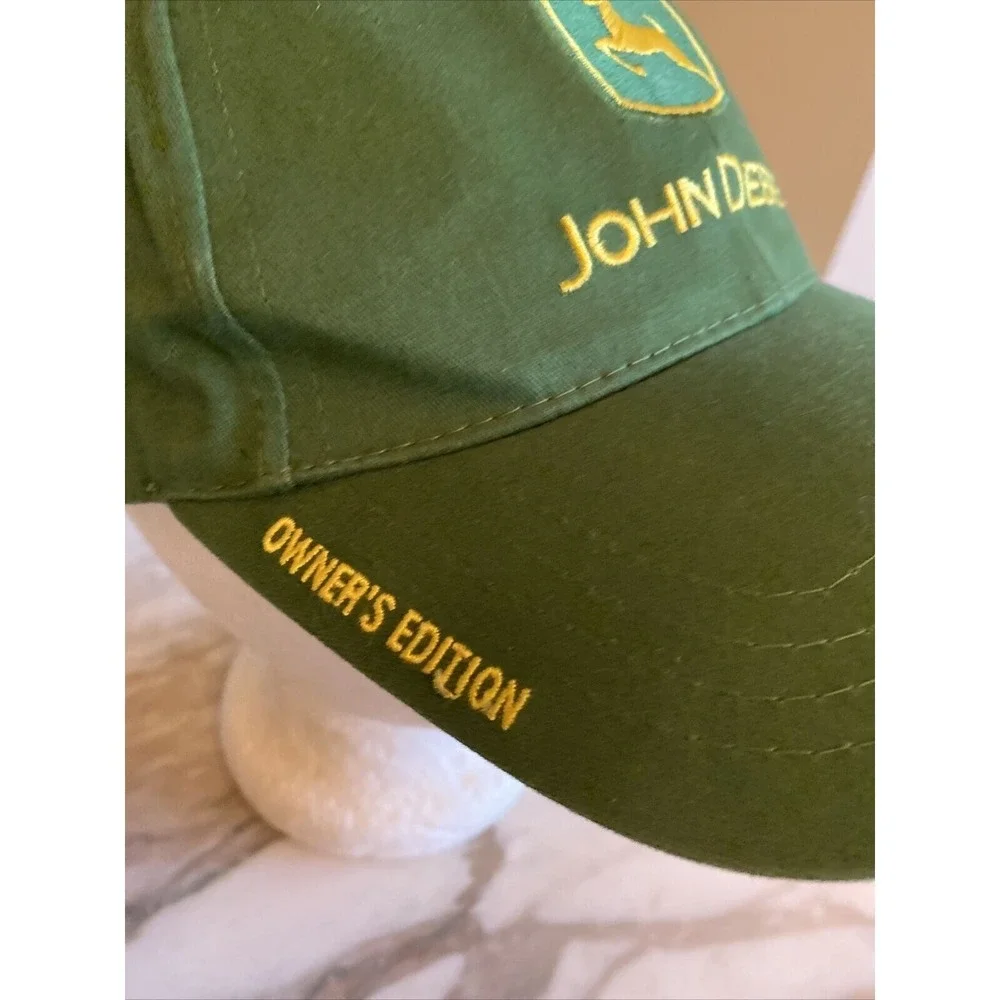 John Deere Hat Green Owners Edition Baseball Cap Nothing Runs Like A Deere‎ OSFA